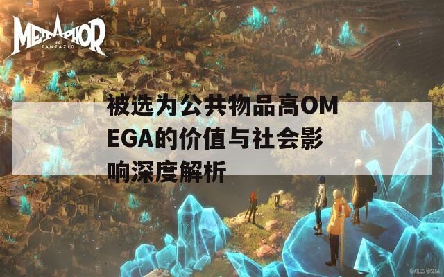 被选为公共物品高OMEGA的价值与社会影响深度解析