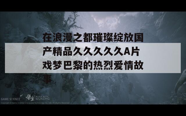 在浪漫之都璀璨绽放国产精品久久久久久A片戏梦巴黎的热烈爱情故事