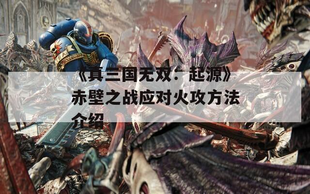 《真三国无双：起源》赤壁之战应对火攻方法介绍