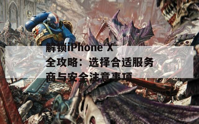 解锁iPhone X全攻略：选择合适服务商与安全注意事项