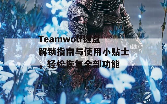 Teamwolf键盘解锁指南与使用小贴士，轻松恢复全部功能