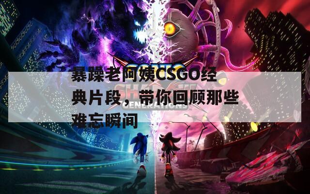 暴躁老阿姨CSGO经典片段，带你回顾那些难忘瞬间