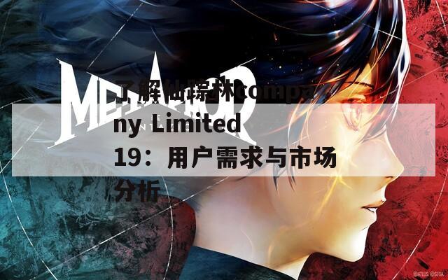 了解仙踪林company Limited19：用户需求与市场分析