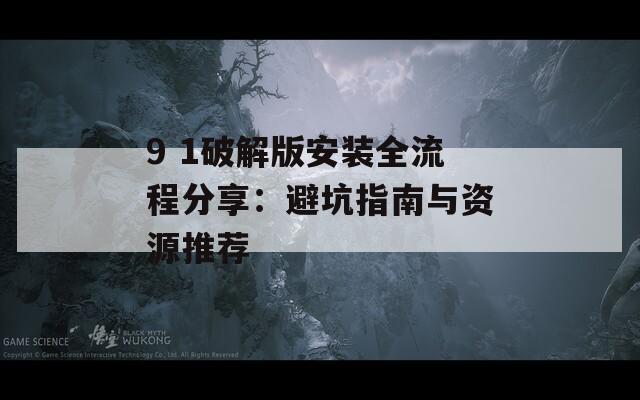 9 1破解版安装全流程分享：避坑指南与资源推荐