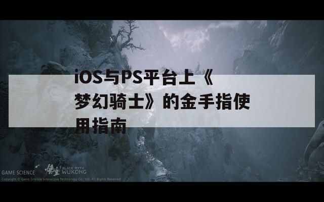 iOS与PS平台上《梦幻骑士》的金手指使用指南