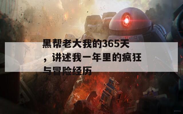 黑帮老大我的365天，讲述我一年里的疯狂与冒险经历