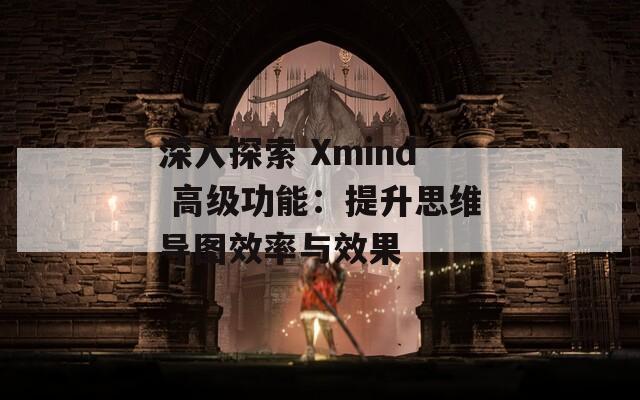 深入探索 Xmind 高级功能：提升思维导图效率与效果