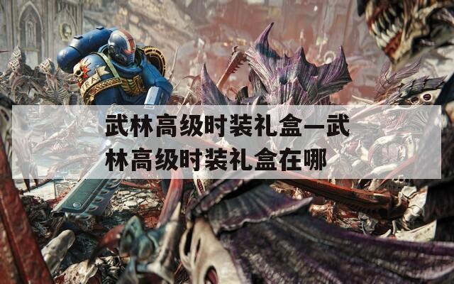 武林高级时装礼盒—武林高级时装礼盒在哪